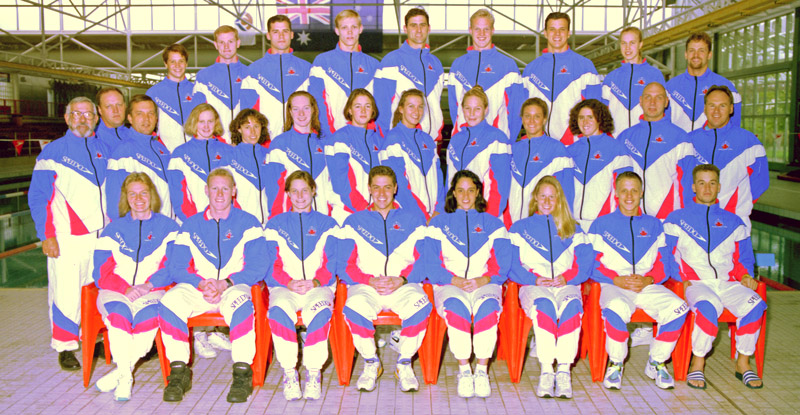 1994 AIS Swimming Program team photo