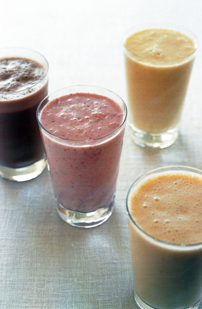 HINT: Try different combinations of juice and fruit to make your own freezy creation
