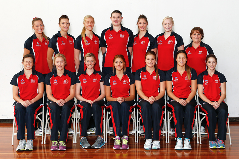 AIS Women's Netball Team Photo 2013