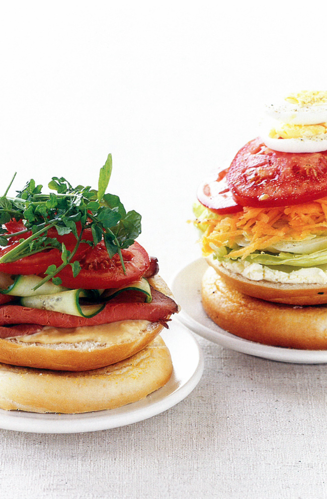 Roast-beef-begel-and-cream-cheese-and-vegie-bagel-LR.jpg