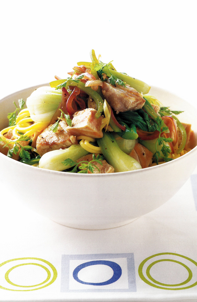 HINT: Chicken and tofu also work well in this recipe