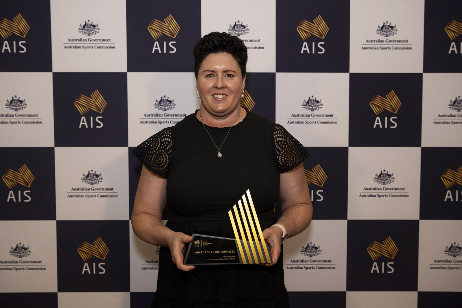 Award for Leadership winner Petria Thomas (Commonwealth Games Australia)