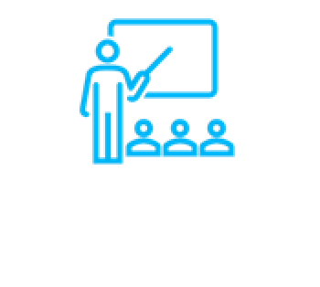 Person presenting icon