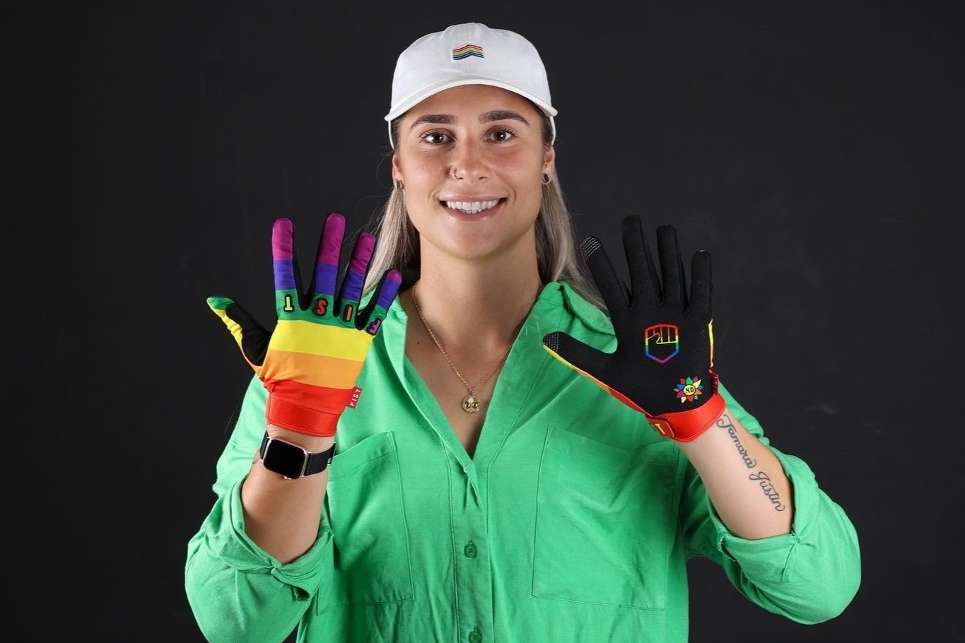 Freestyle BMX rider Natalya Diehm