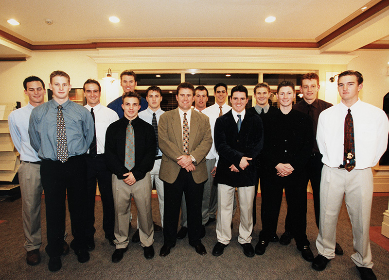 AIS Cricket team photo from 2000