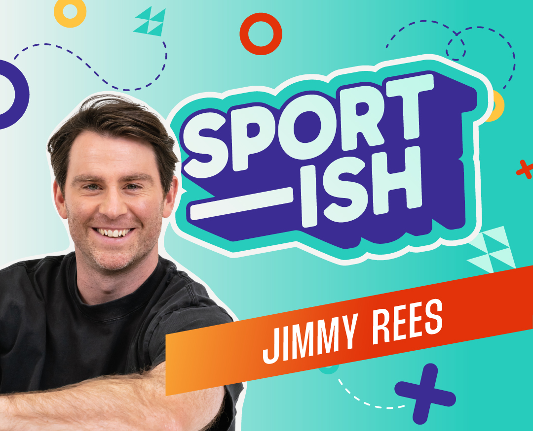 Image of Jimmy Rees with Sportish logo