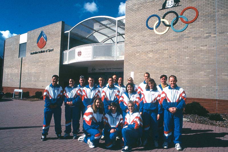 AIS Shooting team photo from 1997