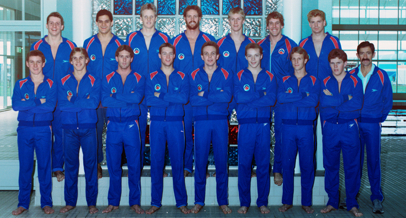 1984 men's team photo