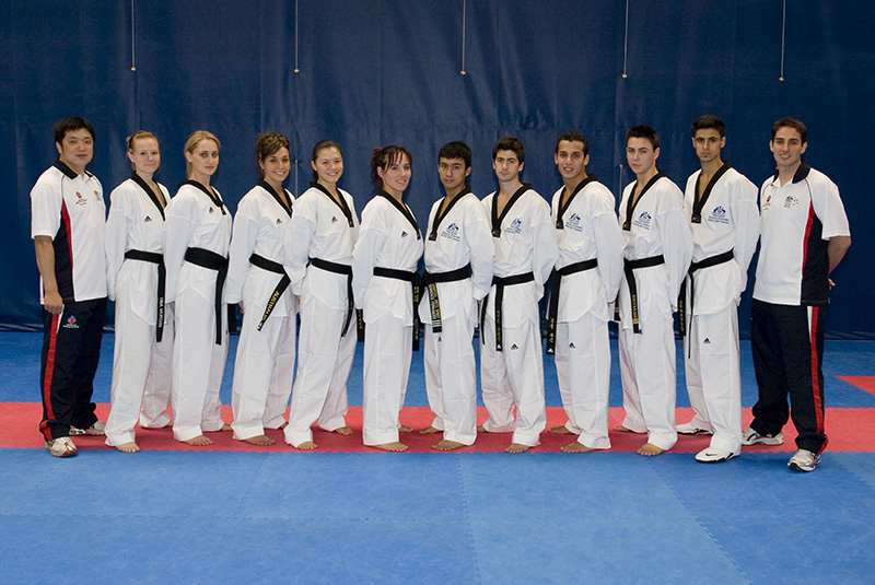 AIS Wrestling program team photo 1996