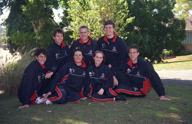 AIS Squash team photo from 2003