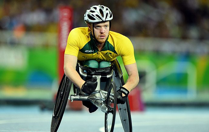 Australian Paralympian Sam Carter
