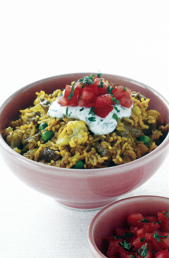 Lamb biryani