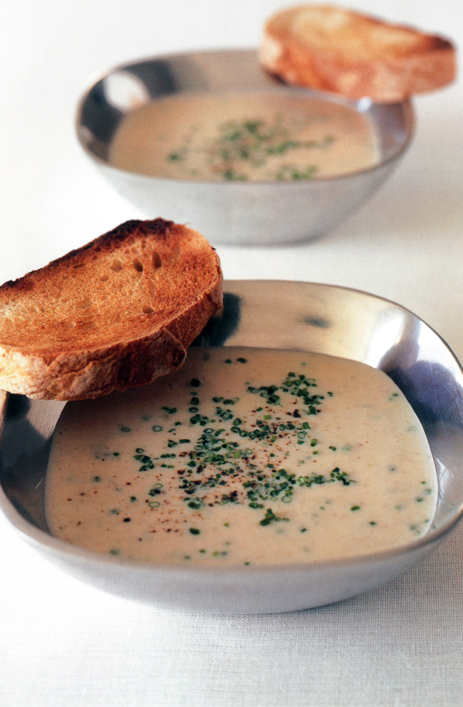 HINT: Use 'floury' or all-purpose potatoes as they will break down during cooking and are easy to mash to a smooth consistency. This soup is great with damper, baguettes or sourdough bread.