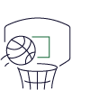 Basketball ring icon