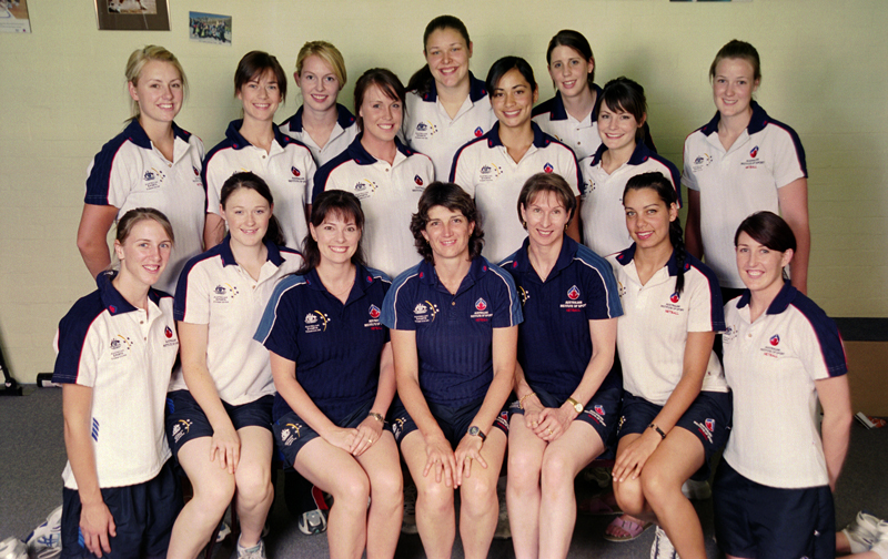 AIS Women's Netball Team Photo 2005