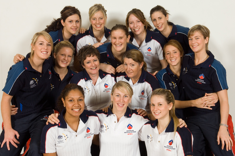 AIS Women's Netball Team Photo 2006