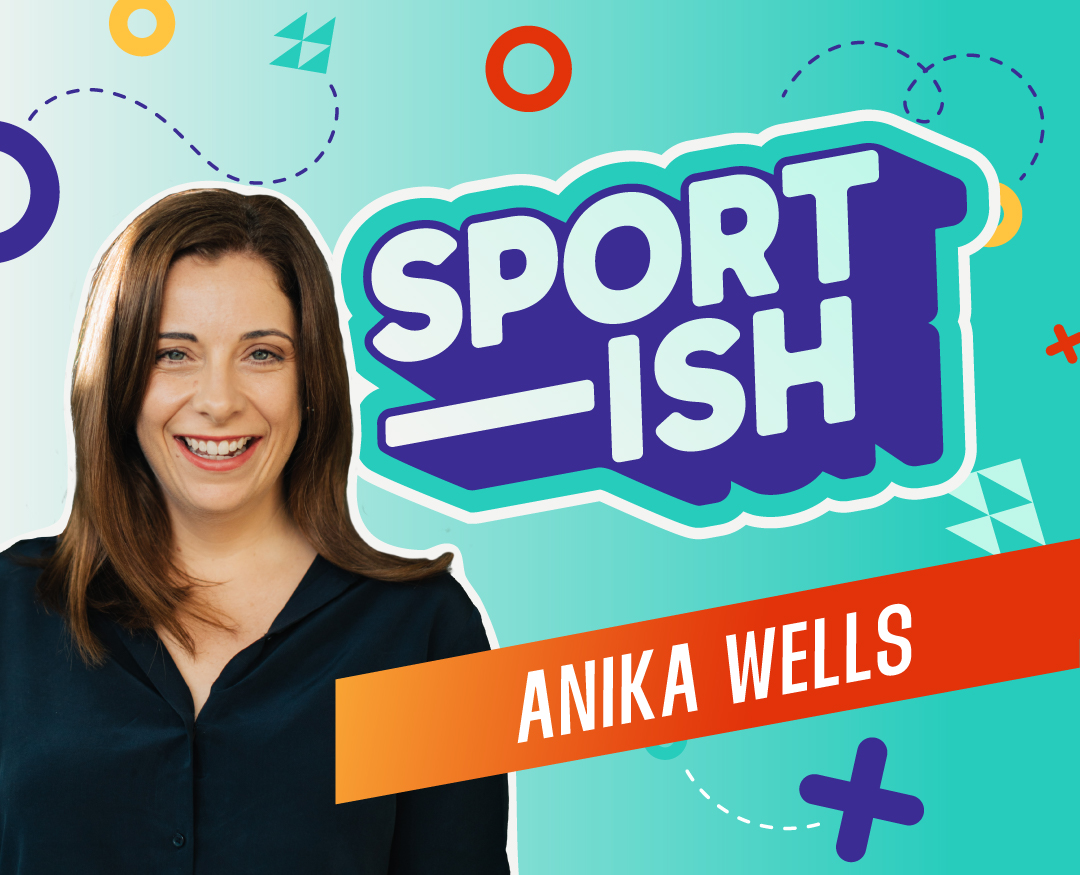Anika Wells and Sportish logo