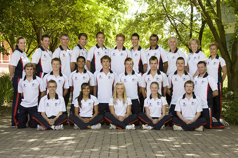 AIS Athletics team photo from 2009
