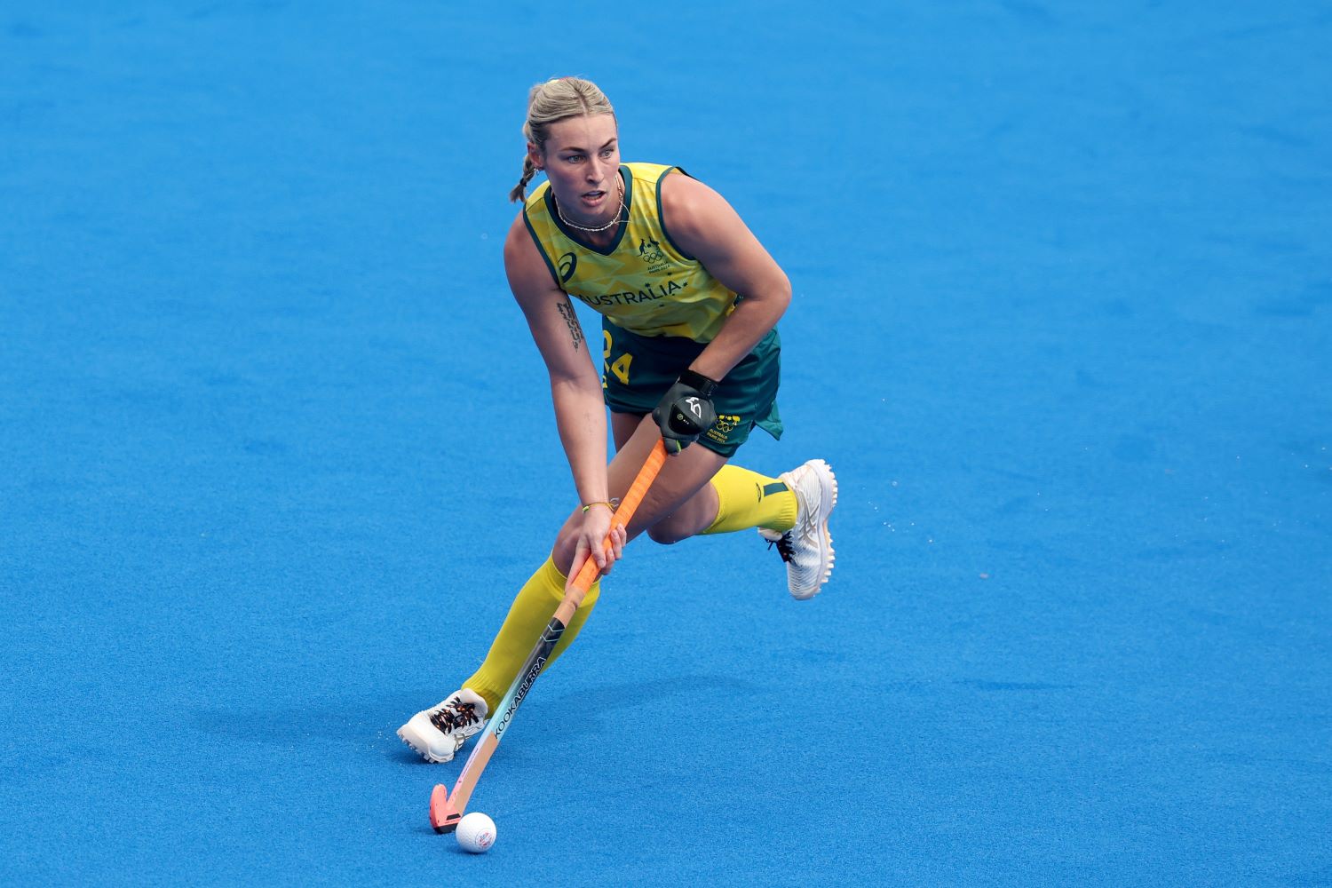 Hockeyroo Mariah Williams at the Paris 2024 Olympic Games.