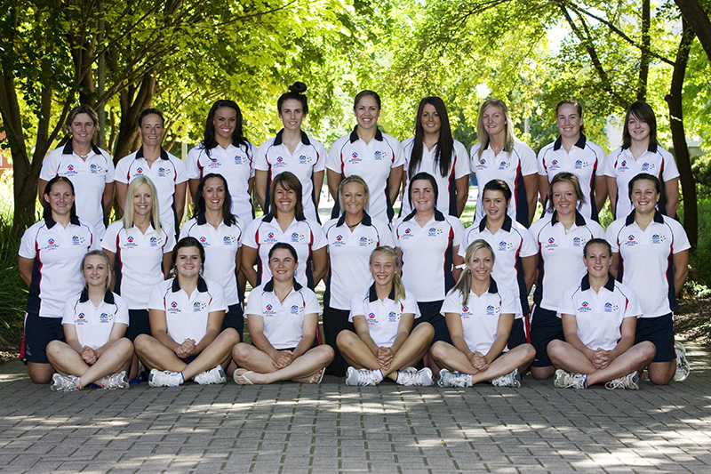 AIS Softball team photo from 2010