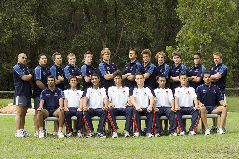AIS Rugby Union team photo from 2006