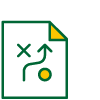 A strategy board displaying planned moves
