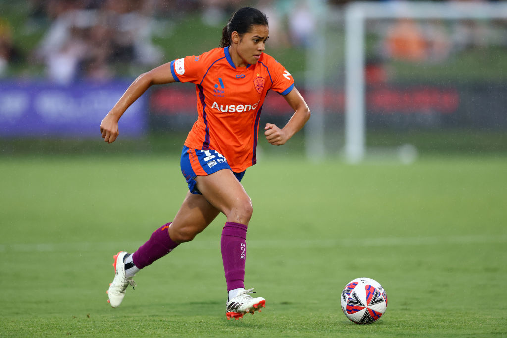 Brisbane Roar player Grace Kuilamu