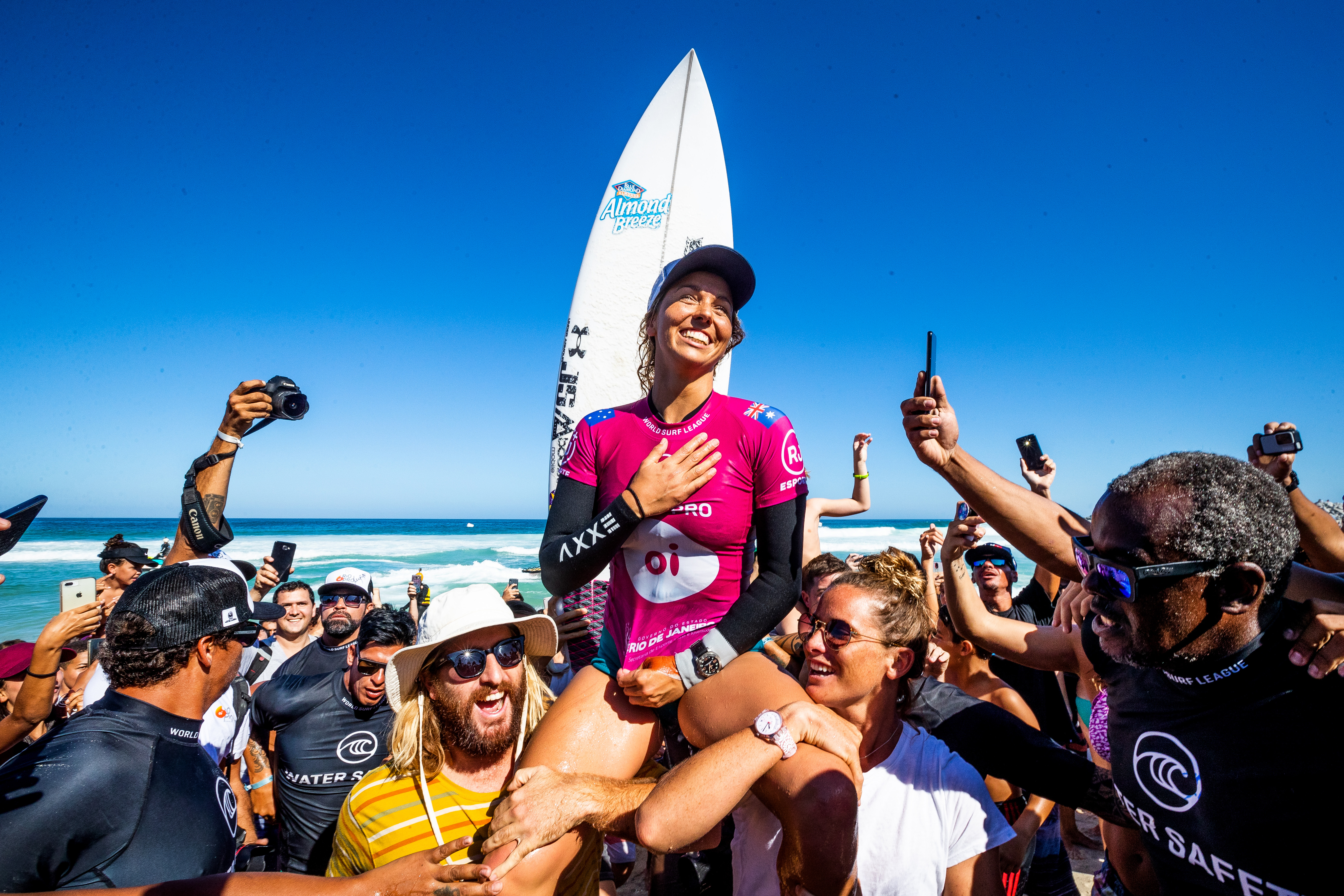 Sally Fitzgibbons. Image courtesy of Surfing Australia.
