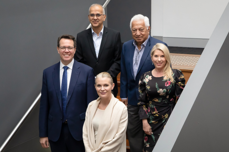 Group photo with ASC Exec and ONOC