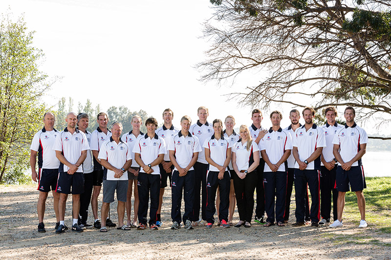 AIS Rowing team photo from 2013