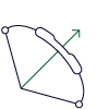 A bow and arrow