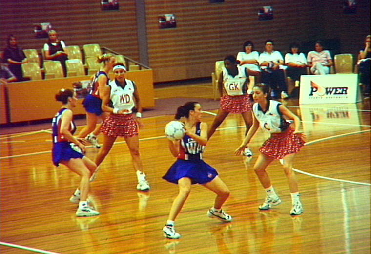 Kate Harrison (nee Cramsie) in action