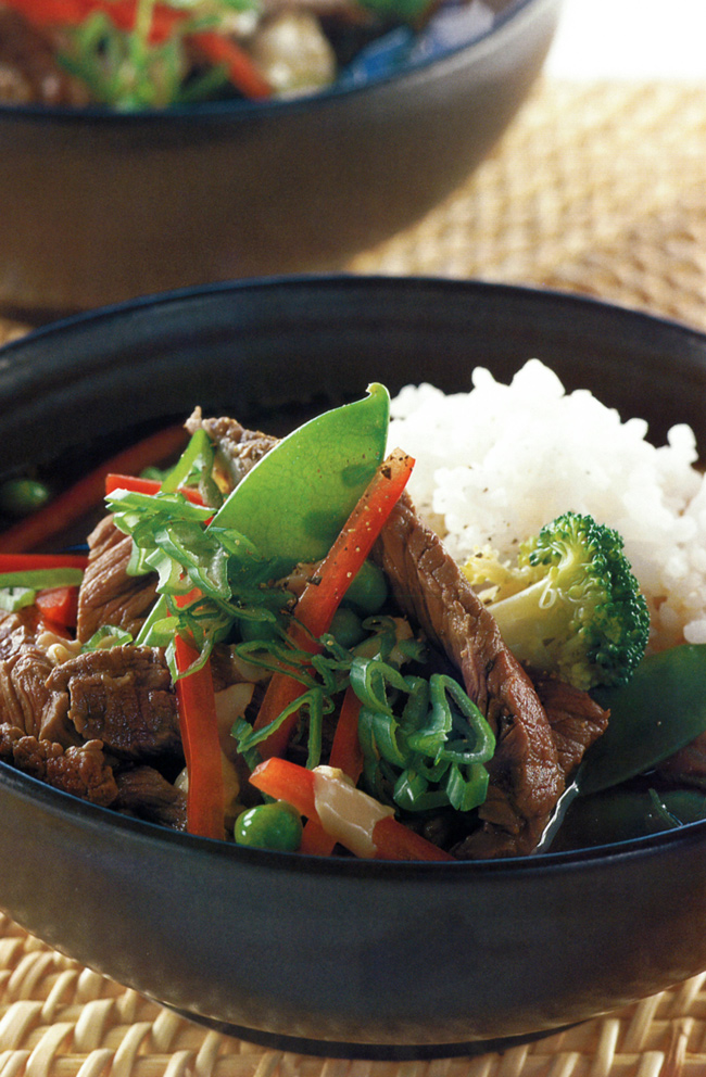 HINT: This recipe is also delicious using pork, chicken or lamb. Vegetarians can opt for just vegetables or use sliced, firm tofu