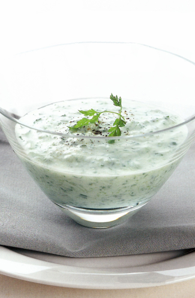 Creamy cucumber dip