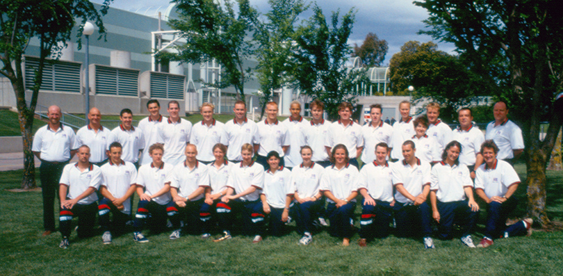 AIS Swimming Program team photo 1998