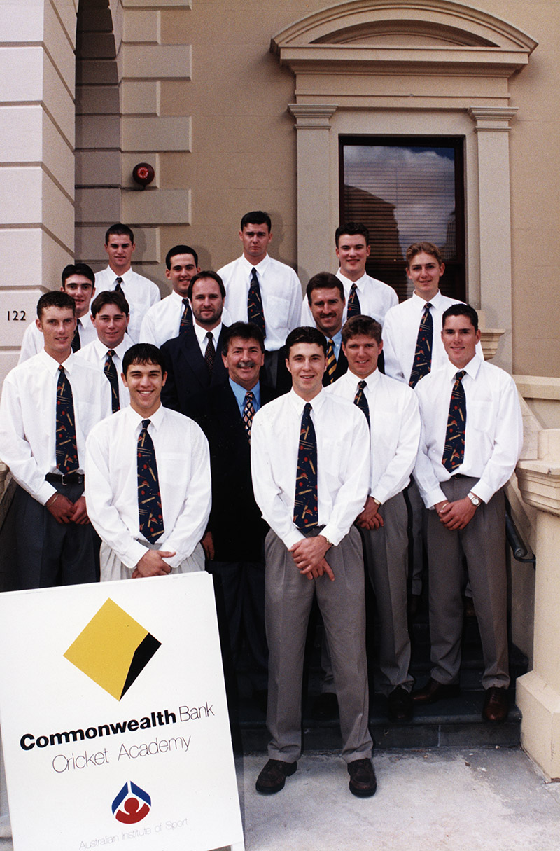 AIS Cricket team photo from 1998