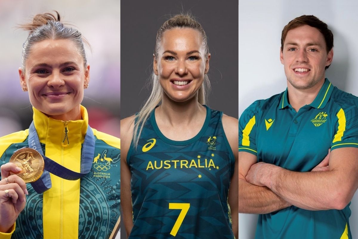 Nina Kennedy, Tess Madgen and Mitchell Morgans