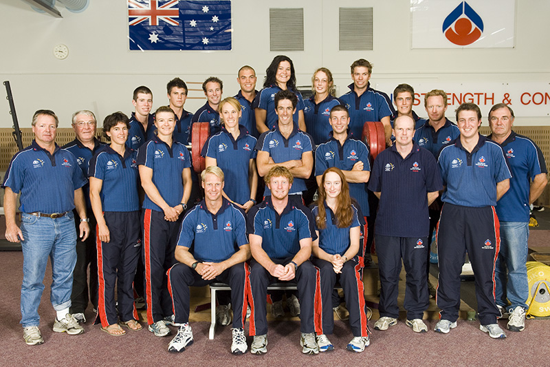 AIS Rowing team photo from 2006