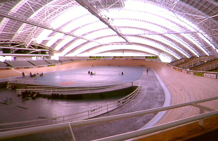 AIS Superdome velodrome interior Adelaide 1993