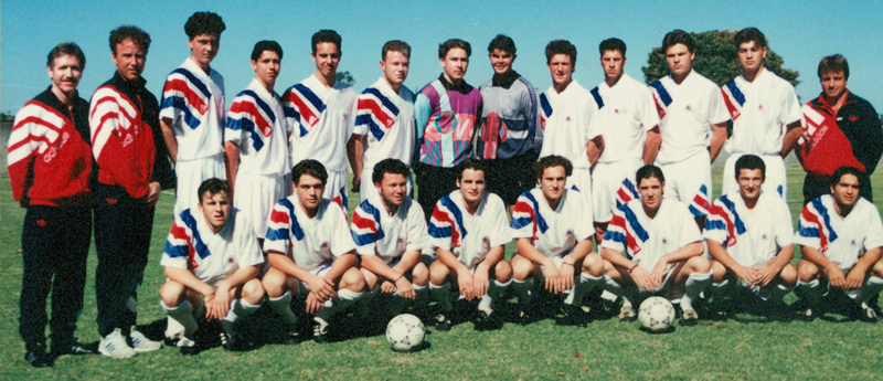 AIS Football program team photo 1993