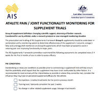 Pain Tracking Tool