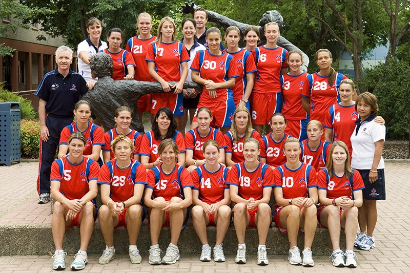 AIS Football team Women photo from 2004