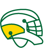 Lacrosse helmet with face guard