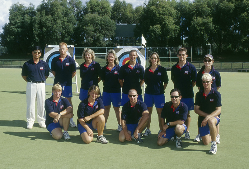 AIS Archery team photo from 1999
