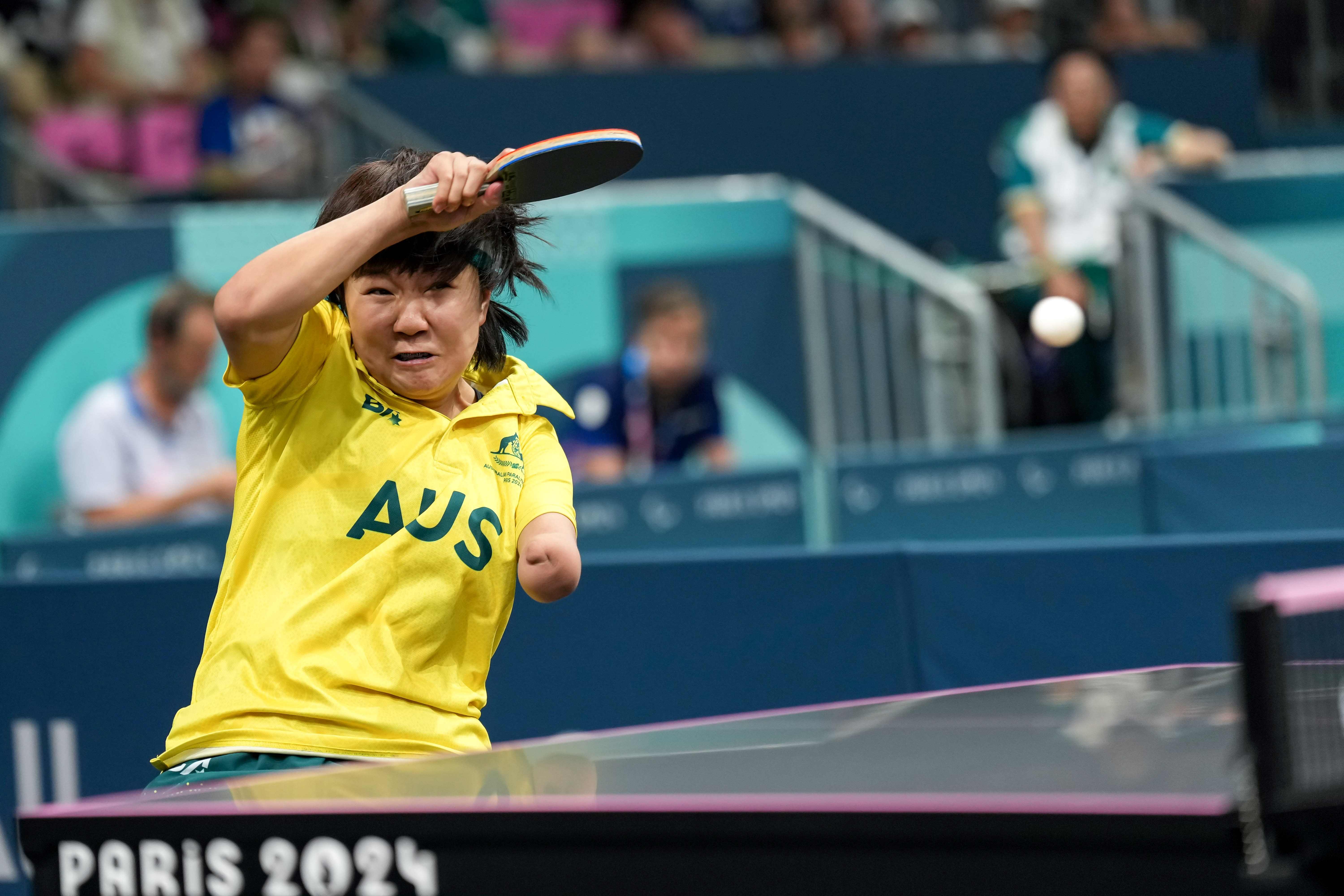 Australian Paralympian Qian Yang