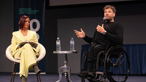 Dylan Alcott public speaking