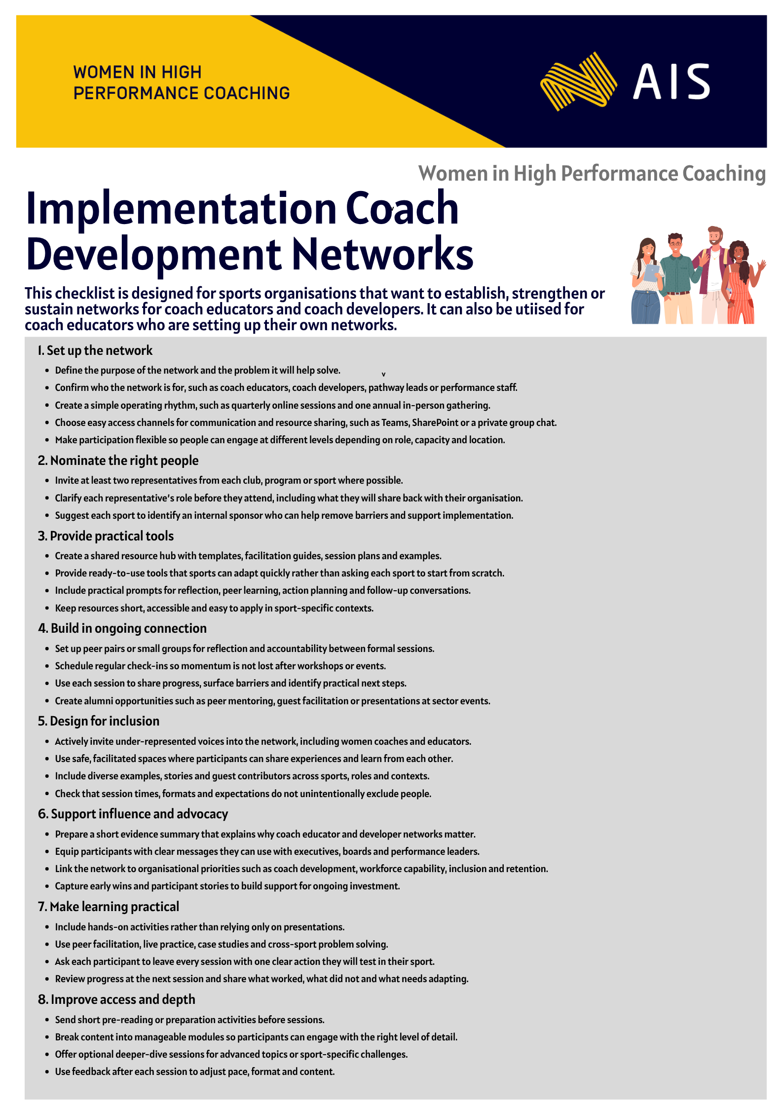 Optimising Facilitation