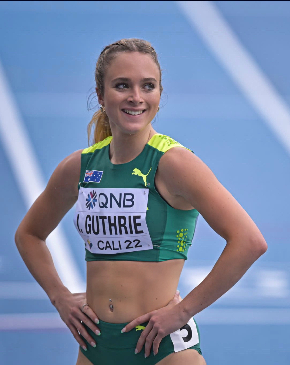 Isabella Guthrie - Action shot