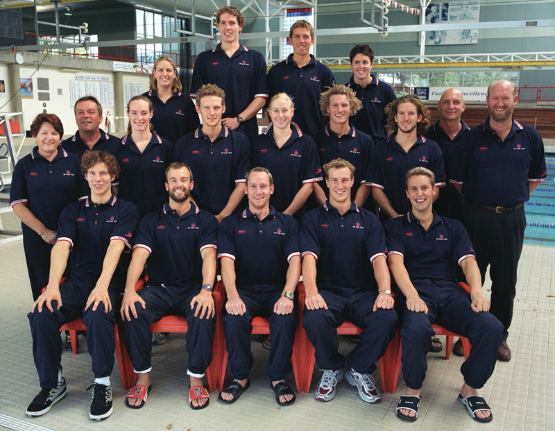 AIS Swimming Team photo 2002