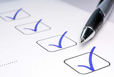 C4S-image-networks-ngrl - pen and paper with tick boxes